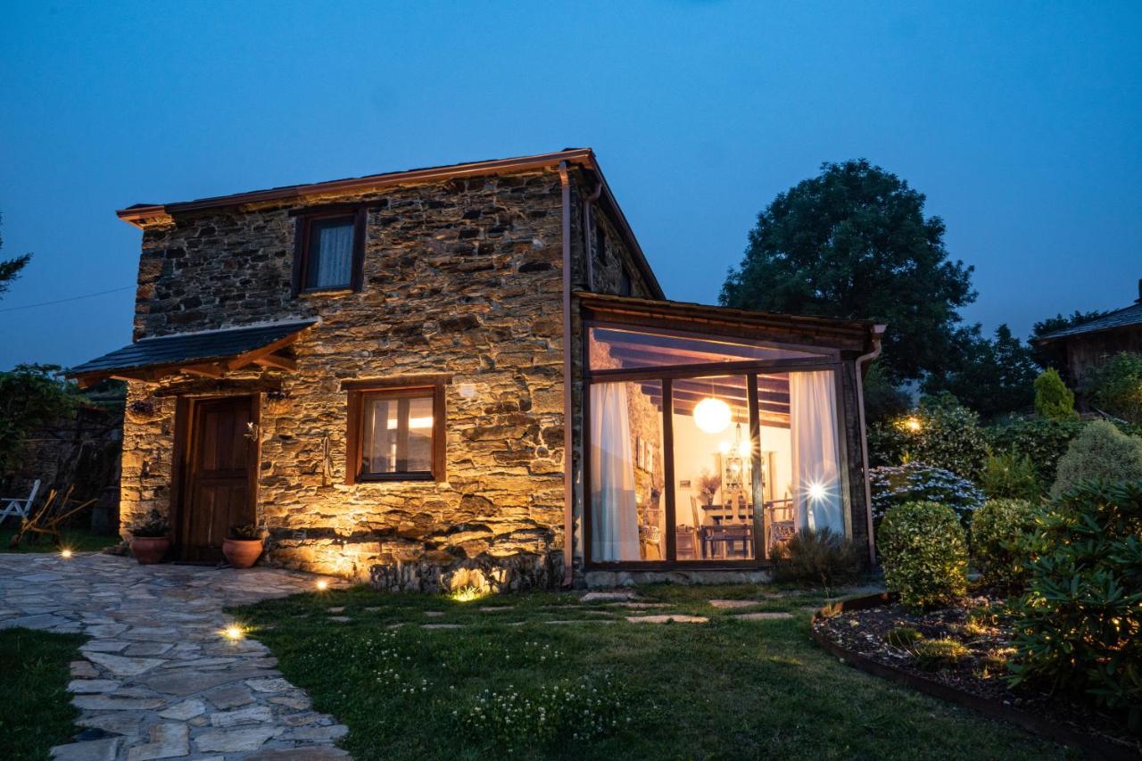 Gasthaus Complejo Rural Lar De Vies A Pontenova Exterior foto